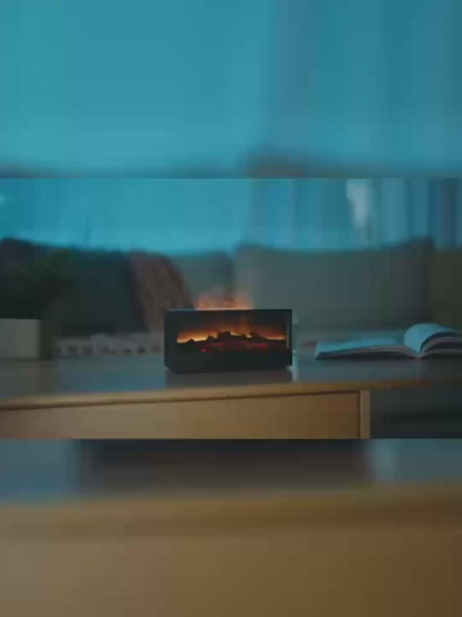 Fireplace humidifier